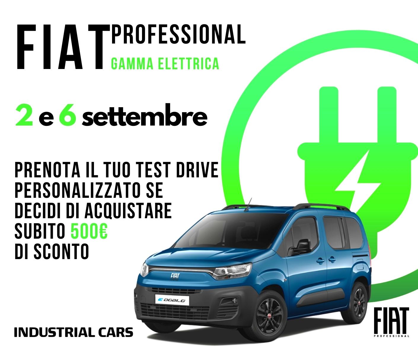 Test Drive - Gamma Elettrica  Fiat professional